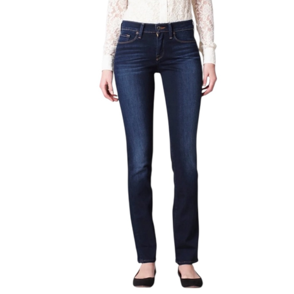 LUCKY BRAND Sofia Straight Jeans Dark wash size 8 (29) Long everyday casual wear